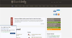 Desktop Screenshot of bankinfobd.com